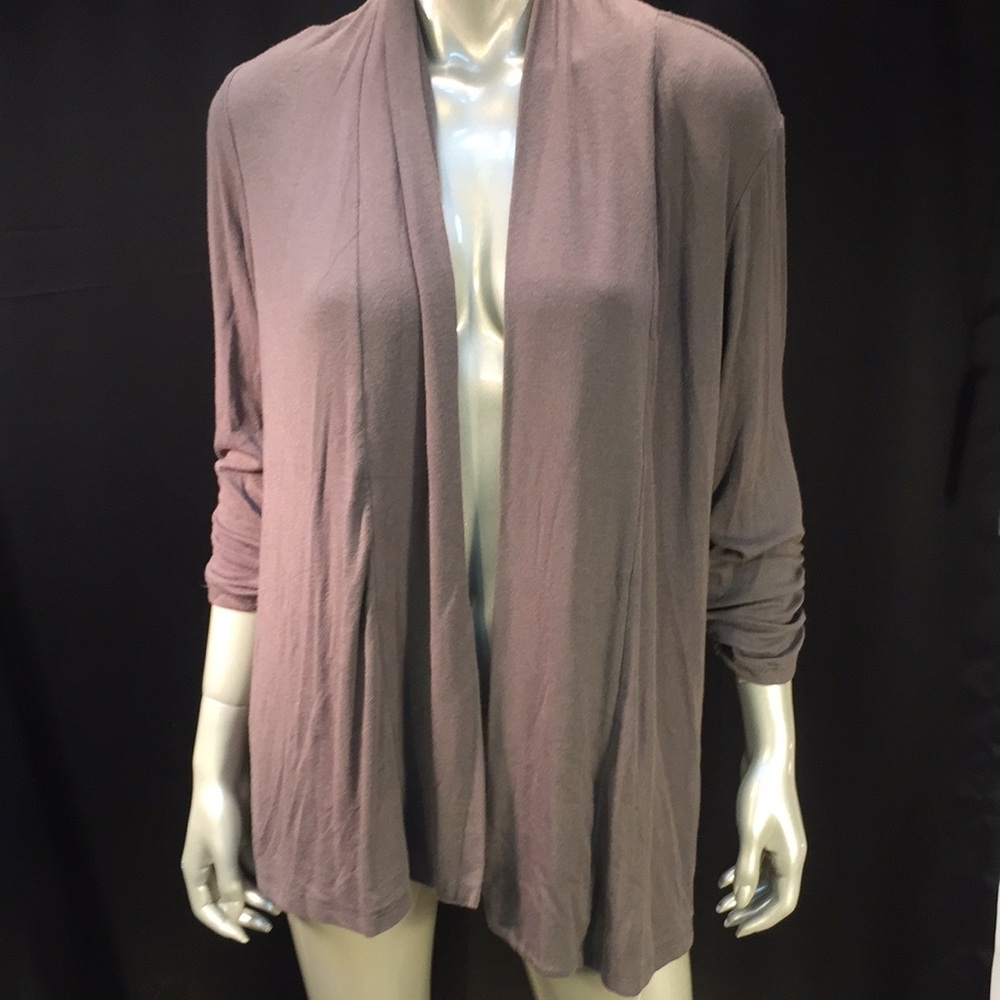 Mod Lusive Olive Open Front Cardigan Sweater